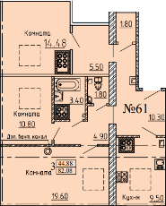 Квартира № 61